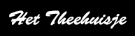 logo van het theehuisje